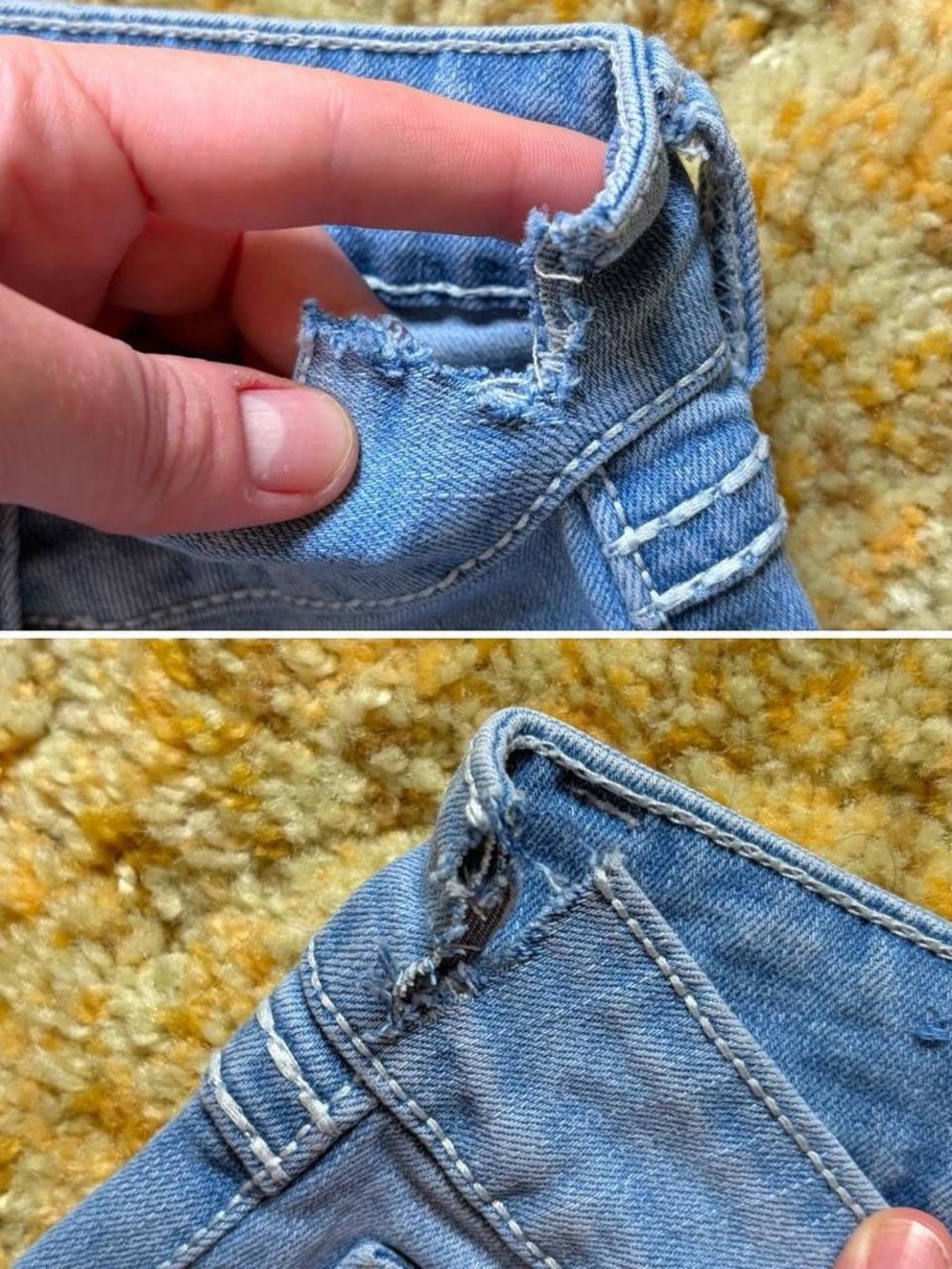 Rhinestone Bootcut Jeans - Picture 6 of 6